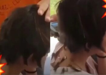 Video. Pa’ que se eduque: papá rapa a su hija por burlarse de niña con cáncer