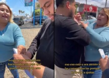 Video. ¡Chanfle!, por reto de TikTok descubre que no es el padre de su hijo