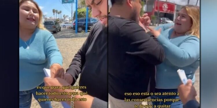 Video. ¡Chanfle!, por reto de TikTok descubre que no es el padre de su hijo