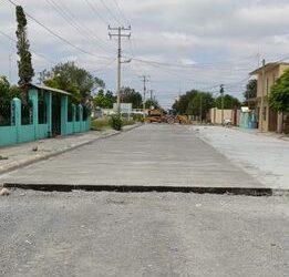 AVANZA TRANSFORMACIÓN DE RÍO BRAVO CON MÁS PAVIMENTO HIDRÁULICO EN NUEVO PROGRESO